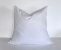 Silver Marlin 22 x 22 Pillow | Pillows by OTTOMN. Item made of cotton