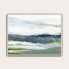 After the Rain I Art Print - Abstract Mountain Landscape | Prints in Paintings by Lara Eckerman Art