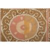 Suzani Faded Tapestry - Uzbek Table Cloth - Tribal Embroider | Tablecloth in Linens & Bedding by Vintage Pillows Store
