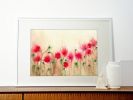 Field of Poppies | Prints by Brazen Edwards Artist. Item made of canvas with paper