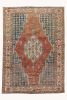 District Loom Vintage Persian Mazlaghan scatter rug | Rugs by District Loo