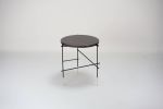 StiltS - Sahara noir black marble side table | Tables by DFdesignLab - Nicola Di Froscia. Item made of steel & marble compatible with minimalism and modern style
