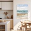 Earthbound Waves I Art Print - Abstract Coastal Landscape | Prints in Paintings by Lara Eckerman Art