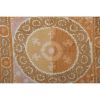 Vintage Suzani Bedspread with Pastel Colors, Tan Old Embroid | Tablecloth in Linens & Bedding by Vintage Pillows Store