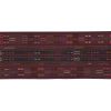 Vintage Brown Tribal Turkish Jajim Kilim Runner Rug | Area Rug in Rugs by Vintage Pillows Store. Item composed of cotton & fiber