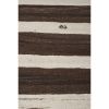 Vintage Organic Turkish Hemp Kilim Runner 2'4'' X 17'2'' | Area Rug in Rugs by Vintage Pillows Store
