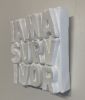 Survivor 4" x 4" | Mixed Media in Paintings by Emeline Tate. Item made of canvas with synthetic