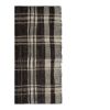 1970s Vintage Turkish Striped Goat Hair Kilim Rug | Area Rug in Rugs by Vintage Pillows Store. Item composed of wool