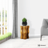 Haussmann® Wood Stump End Table Knobby Root 16 in D x 20 in | Tables by Haussmann®