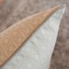 Cream Wool Geometric Pillow Set of 2 - 20x36 | Pillows by Vantage Design