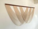 Boho Macrame Wall Hanging Large Fiber Art Modern Wall Decor Handmade Cotton Tapestry Minimalist Bohemian Home Decor | Wall Hangings by İnanç Yılmaz