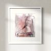 Shades of Pink | Drawings by Sorelle Gallery. Item made of paper