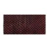 Vintage Organic Wool Red Turkish Tulu Rug 3'2'' X 6'4'' | Area Rug in Rugs by Vintage Pillows Store