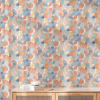 Color Spots Multi Wallpaper | Wall Treatments by Color Kind Studio. Item made of fabric & paper