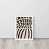 Framed Print - Optical Web - Op Art Black & White Illusion | Work by Eman's Gallery