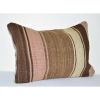 Turkish Hemp Kilim Pillow, Kilim Cushion Cover, 16" X 24" | Sham in Linens & Bedding by Vintage Pillows Store. Item composed of cotton and fiber