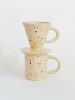 Hand Painted Coffee Dripper | Tableware by OBJECT-MATTER / O-M ceramics