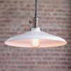 14 Inch White - Pendant Lights - Model No. 3628 | Pendants by Peared Creation. Item made of brass