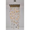 Alan Mizrahi PS1425 Golden Agate Cascade | Chandeliers by Alan Mizrahi Lighting Design