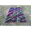 Angora Wool Small Shaggy Rug, Long Pile Filikli Tulu Carpet | Small Rug in Rugs by Vintage Pillows Store. Item composed of cotton and fiber