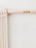 Extra Large Hand Dyed Modern Macrame Wall Hanging | Wall Hangings by Love & Fiber. Item composed of cotton & fiber