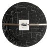Trivet Set Merino Wool Felt 'Chalkline' Charcoal | Coaster in Tableware by Lorraine Tuson
