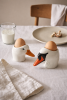 A Ceramic Duck Egg Cup – Handmade Breakfast Egg Holder | Dinnerware by 4AM Product Design