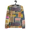 Unisex Sweatshirt - The Hearth Quilt - Folk Geometric Art | Work by Eman's Gallery