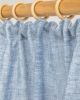 Pencil Pleat Linen Curtain Panel (1 Pcs) | Curtains & Drapes by MagicLinen. Item composed of fabric