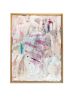 Grapefruit Spritzer Original Painting on Canvas | Oil And Acrylic Painting in Paintings by Jessalin Beutler. Item made of canvas with synthetic