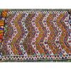 Jajim Kilim Rug, Turkish Anatolian Handembroidered Wool | Area Rug in Rugs by Vintage Pillows Store. Item composed of cotton & fiber