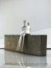 Caress in silver | Sculptures by YENNY COCQ