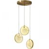Alan Mizrahi AM70009A Pie Alabaster | Chandeliers by Alan Mizrahi Lighting Design