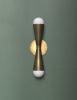 Karma II Wall Sconce | Sconces by Southern Lights Electric. Item made of brass