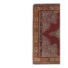 Vintage Red Wool Animal Turkish Rug 3'1" X 4'8" | Small Rug in Rugs by Vintage Pillows Store. Item made of cotton with fiber