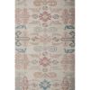 Vintage Turkish Kars Rug with Romantic Mid-Century Modern | Area Rug in Rugs by Vintage Pillows Store. Item made of cotton with fiber