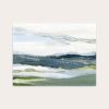 After the Rain I Art Print - Abstract Mountain Landscape | Prints in Paintings by Lara Eckerman Art