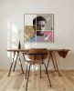 unfixed#5 - B - 84x84cm | Prints in Paintings by Paola Bazz