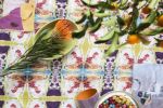 Faaa, Mixed | Fabric in Linens & Bedding by Philomela Textiles & Wallpaper. Item composed of canvas