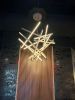 Diamond chandelier | Chandeliers by Next Level Lighting. Item made of wood