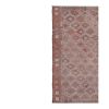 Vintage Embroided Turkish Jajim Kilim Rug 4'6'' x 7'8'' | Area Rug in Rugs by Vintage Pillows Store. Item composed of fabric & fiber