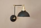 Kitchen Shelves Adjustable Wall Light - Industrial Sconce | Sconces by Retro Steam Works. Item composed of metal in mid century modern or industrial style