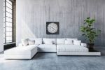 Black and white wall art, abstract wall sculpture | Wall Hangings by Natasha Kanevski. Item made of canvas works with minimalism & contemporary style