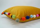 pom pom pillow // jumbo pom pom pillow // velvet pom cushion | Pillows by velvet + linen