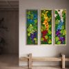 Living Moss Wall Organic Modern Art, Dried Flower Art | Living Wall in Plants & Landscape by Sarah Montgomery