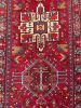 JUICY Rich Red Ground Vintage Persian Karaja | Bullet-Proof | Runner Rug in Rugs by The Loom House. Item made of fabric with fiber