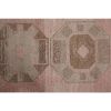Vintage Extra Long Turkish Runner Rug With Soft Muted Color | Rugs by Vintage Pillows Store. Item made of cotton with fiber