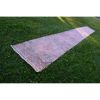 Vintage Extra Long Turkish Runner Rug - Stair Carpet | Rugs by Vintage Pillows Store. Item made of cotton & fiber