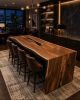 Waterfall Edge Counter Height Table | Conference Table in Tables by Pelican State Woodworks