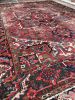 GORGEOUS & MOODY | Worn Vintage Rug w/ Army, Olive, & Sage | Area Rug in Rugs by The Loom House. Item composed of cotton